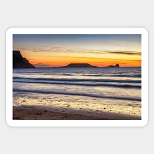 Worms Head, Rhossili Bay Sticker